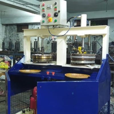   Semi Automatic Double Die Machine Baring Cutting 